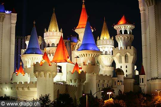 8948 - Photo : USA, Etats-Unis, Nevada, Las Vegas, Image of America - Excalibur