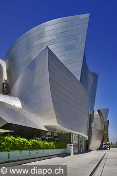 8971 - Photo : USA, Etats-Unis, Californie, Los Angeles, Image of America - Music Center