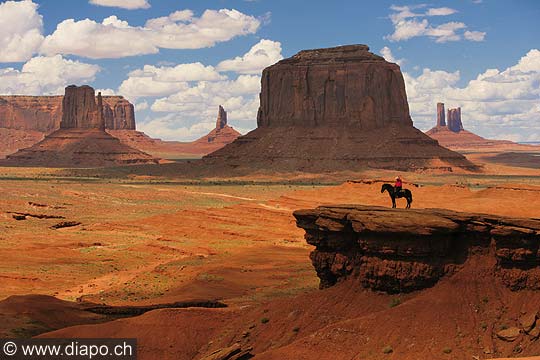 9094 - Photo : Amrique, USA, Etats-Unis - Monument Valley,  Image of America