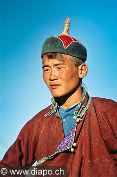 9298 - Photo : Asie - Mongolie, Mongolia - Asia - Jeune mongole