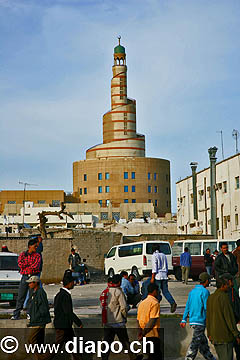 9537 - Photo : mirats arabes - Doha, capitale de L'tat du Qatar dans le golfe Persique de la pninsule Arabique, centre islamique