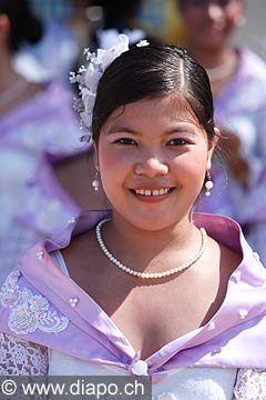 9643 - Photo : Philippines, Cebu, fte du festival Sinulog - Asie, Asia