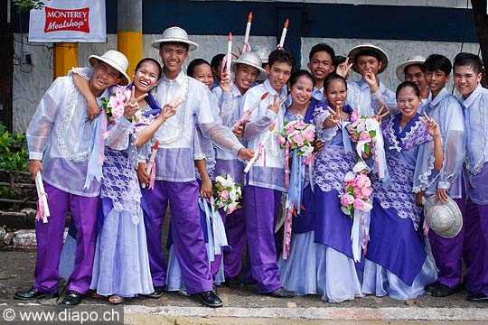 9679 - Photo : Philippines, Cebu, fte du festival Sinulog - Asie, Asia