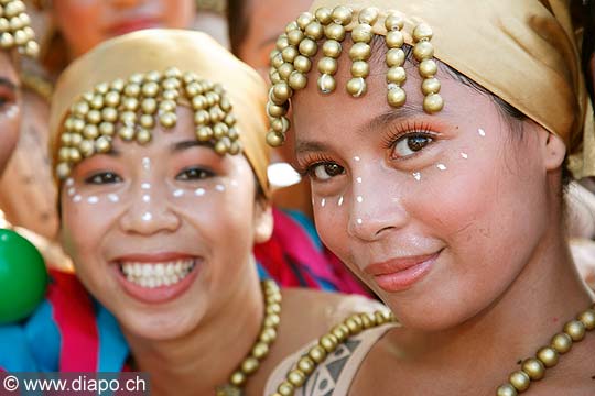 9684 - Photo : Philippines, Cebu, fte du festival Sinulog - Asie, Asia