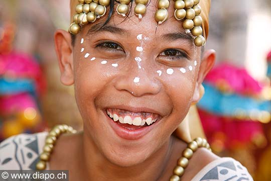 9685 - Photo : Philippines, Cebu, fte du festival Sinulog - Asie, Asia