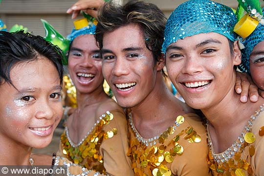 9689 - Photo : Philippines, Cebu, fte du festival Sinulog - Asie, Asia