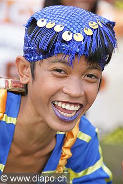 9754 - Photo : Philippines, Cebu, fte du festival Sinulog - Asie, Asia