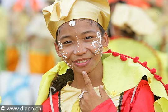 9759 - Photo : Philippines, Cebu, fte du festival Sinulog - Asie, Asia