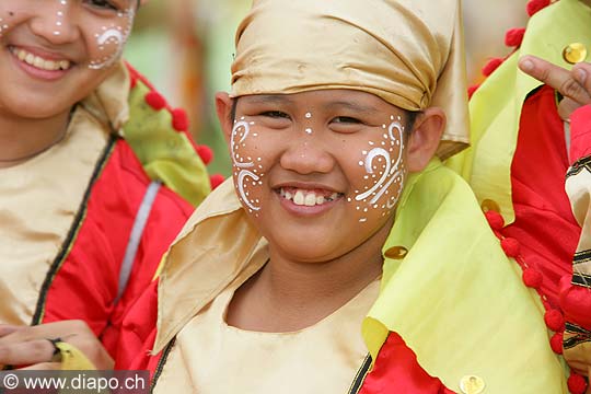 9763 - Photo : Philippines, Cebu, fte du festival Sinulog - Asie, Asia