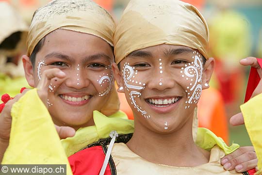 9765 - Photo : Philippines, Cebu, fte du festival Sinulog - Asie, Asia