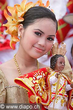 9777 - Photo : Philippines, Cebu, fte du festival Sinulog - Asie, Asia