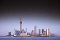 10334 - Photo :  Shanghai, district de Pudong, quartier des affaires, la tour de la perle de l\'Orient - TV Pearl Tower - Chine, China