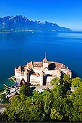 11338 - Photo :  Suisse - Chteau de Chillon au bord du Lac Lman