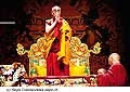 12620 - Photo: Tenzin Gyatso, le dala-lama, le plus haut chef spirituel du Tibet  Lausanne en Suisse