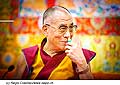 12626 - Photo: Tenzin Gyatso, le dala-lama, le plus haut chef spirituel du Tibet  Lausanne en Suisse