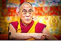 12627 - Photo: Tenzin Gyatso, le dala-lama, le plus haut chef spirituel du Tibet  Lausanne en Suisse