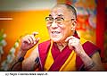 12632 - Photo: Tenzin Gyatso, le dala-lama, le plus haut chef spirituel du Tibet  Lausanne en Suisse