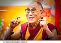 12633 - Photo: Tenzin Gyatso, le dala-lama, le plus haut chef spirituel du Tibet  Lausanne en Suisse