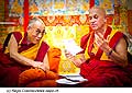 12636 - Photo: Tenzin Gyatso, le dala-lama, le plus haut chef spirituel du Tibet  Lausanne en Suisse