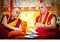 12638 - Photo: Tenzin Gyatso, le dala-lama, le plus haut chef spirituel du Tibet  Lausanne en Suisse