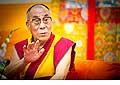 12640 - Photo: Tenzin Gyatso, le dala-lama, le plus haut chef spirituel du Tibet  Lausanne en Suisse