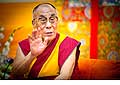 12641 - Photo: Tenzin Gyatso, le dala-lama, le plus haut chef spirituel du Tibet  Lausanne en Suisse