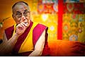 12642 - Photo: Tenzin Gyatso, le dala-lama, le plus haut chef spirituel du Tibet  Lausanne en Suisse