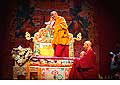 12654 - Photo: Tenzin Gyatso, le dala-lama, le plus haut chef spirituel du Tibet  Lausanne en Suisse