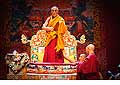 12655 - Photo: Tenzin Gyatso, le dala-lama, le plus haut chef spirituel du Tibet  Lausanne en Suisse