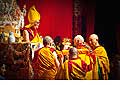 12668 - Photo: Tenzin Gyatso, le dala-lama, le plus haut chef spirituel du Tibet  Lausanne en Suisse