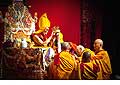 12670 - Photo: Tenzin Gyatso, le dala-lama, le plus haut chef spirituel du Tibet  Lausanne en Suisse