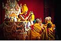 12671 - Photo: Tenzin Gyatso, le dala-lama, le plus haut chef spirituel du Tibet  Lausanne en Suisse