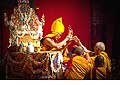 12674 - Photo: Tenzin Gyatso, le dala-lama, le plus haut chef spirituel du Tibet  Lausanne en Suisse