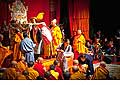 12683 - Photo: Tenzin Gyatso, le dala-lama, le plus haut chef spirituel du Tibet  Lausanne en Suisse