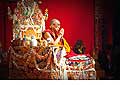 12691 - Photo: Tenzin Gyatso, le dala-lama, le plus haut chef spirituel du Tibet  Lausanne en Suisse