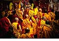 12697 - Photo: Tenzin Gyatso, le dala-lama, le plus haut chef spirituel du Tibet  Lausanne en Suisse