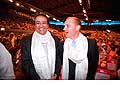 12699 - Photo: Philippe Leuba et Pascal Broulis  la confrence de Tenzin Gyatso, le dala-lama, le plus haut chef spirituel du Tibet  Lausanne en Suisse