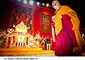 12718 - Photo: Tenzin Gyatso, le dala-lama, le plus haut chef spirituel du Tibet  Lausanne en Suisse