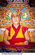 12737 - Photo: Tenzin Gyatso, le dala-lama, le plus haut chef spirituel du Tibet  Lausanne en Suisse