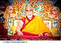 12745 - Photo: Tenzin Gyatso, le dala-lama, le plus haut chef spirituel du Tibet  Lausanne en Suisse