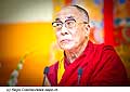 12761 - Photo: Tenzin Gyatso, le dala-lama, le plus haut chef spirituel du Tibet  Lausanne en Suisse