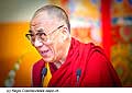 12765 - Photo: Tenzin Gyatso, le dala-lama, le plus haut chef spirituel du Tibet  Lausanne en Suisse