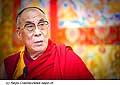 12769 - Photo: Tenzin Gyatso, le dala-lama, le plus haut chef spirituel du Tibet  Lausanne en Suisse