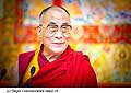 12771 - Photo: Tenzin Gyatso, le dala-lama, le plus haut chef spirituel du Tibet  Lausanne en Suisse