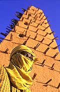 3955 - Niger, mosque d'Agadez