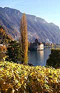 5004 - Le chteau de Chillon et le Lac Lman - Suisse