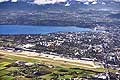 8488 - Photo : Suisse - Ville de Genve - aroport - lac Lman - Geneva airport