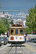 8716 - Photo : USA, Etats-Unis, Californie, San Francisco, Image of America - Cable Car