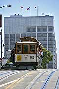 8720 - Photo : USA, Etats-Unis, Californie, San Francisco, Image of America - Cable Car