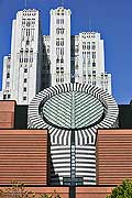 8757 - Photo : USA, Etats-Unis, Californie, San Francisco, Image of America - Museum of modern art - Mario Botta